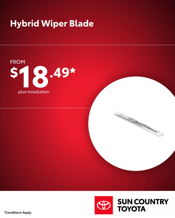 Toyota Genuine Wiper Blades