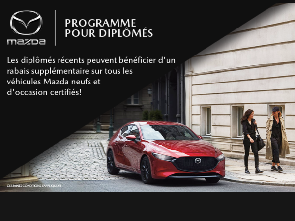 Mazda Gabriel Anjou - Programme nouveaux diplômés de Mazda