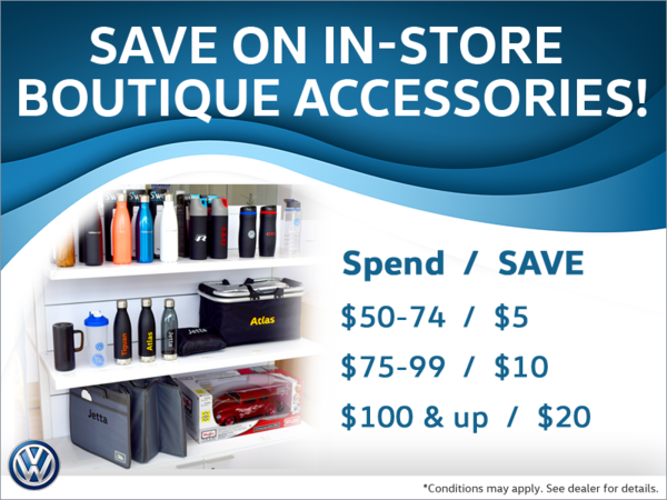Save on VW Boutique Accessories