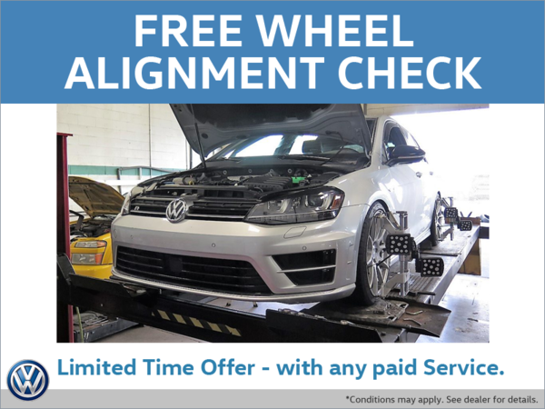 Free Wheel Alignment Check