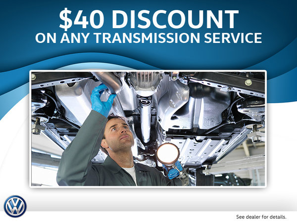 $40 Off Any Transmission Service