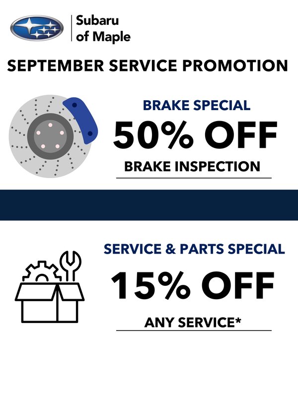 September Service Promotion