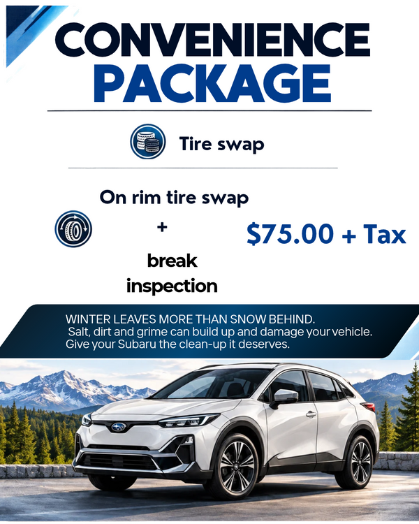 Convenience Package Offer