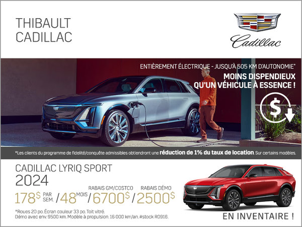 Cadillac Lyriq Sport 2024