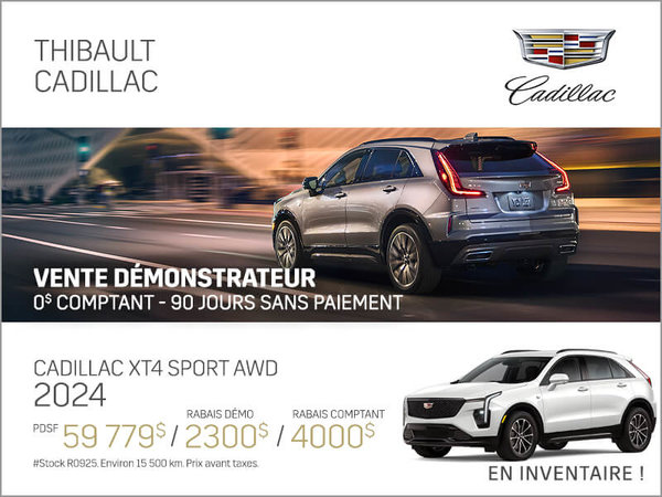 Cadillac XT4 Sport AWD 2024