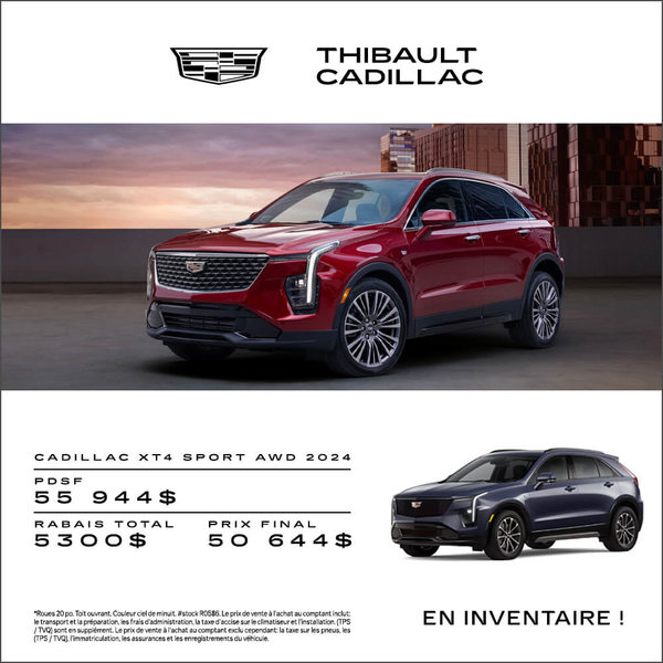 Cadillac XT4 Sport AWD 2024