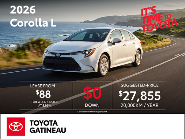 2026 Toyota Corolla