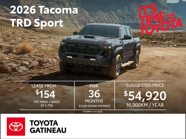 2026 Toyota Tacoma