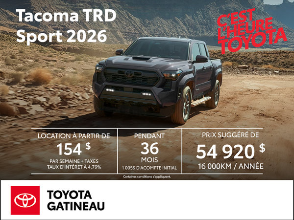 Toyota Tacoma 2026