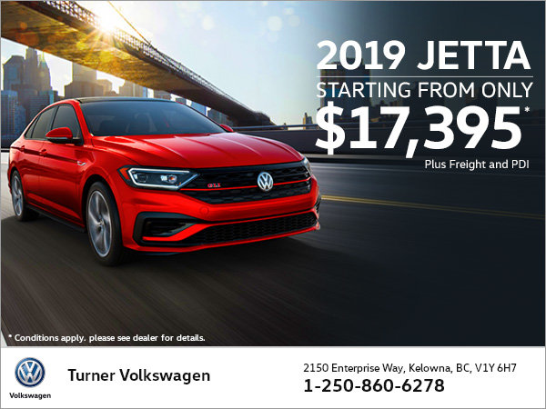 2019 VW JETTA STARTING AT $17,395!*