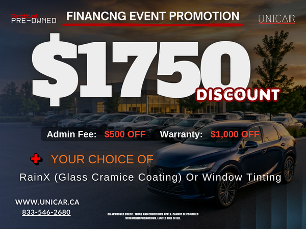 SPECIAL FINANCING EVENT