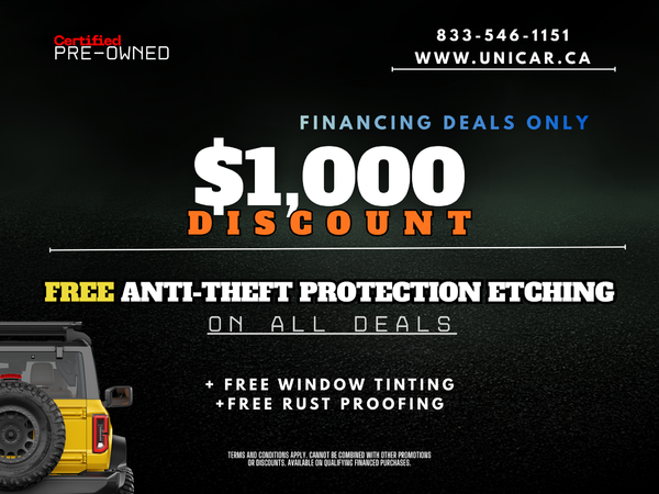 February Certified Pre-Owned Financing Event | $1,000 Discount + Free Protection