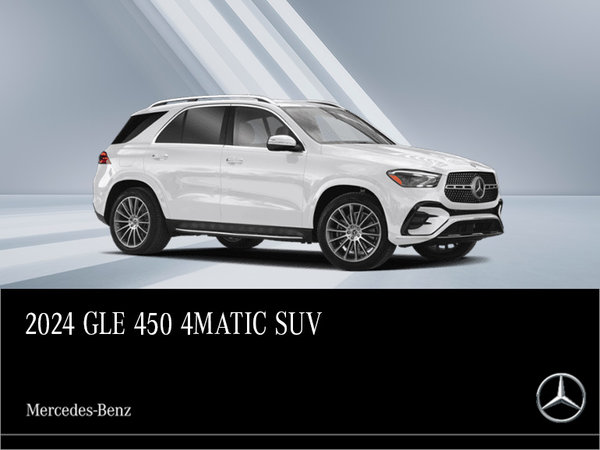 2024 GLE 450 SUV<br>- 24-month Lease at 2.99%*<br>- 2% Loyalty Rate Reduction^