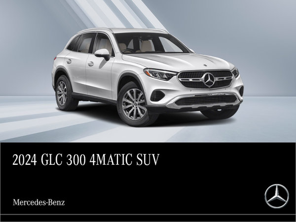 2024 GLC 300 SUV<br>- 24-month Lease at 2.99%*<br>- 2% Loyalty Rate Reduction^