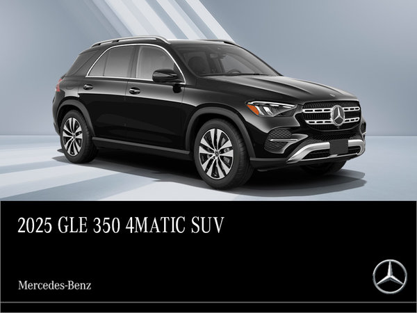 2025 GLE 350 SUV<br>- 24-month Lease at 3.49%*<br>- Up to 1% Loyalty Rate Reduction Available^