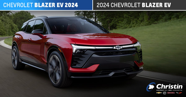 Un Chevrolet Blazer 2024 électrique aux versions éclectiques !