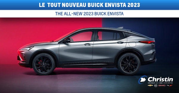 The 2023 Buick Envista, The All-New Buick Crossover