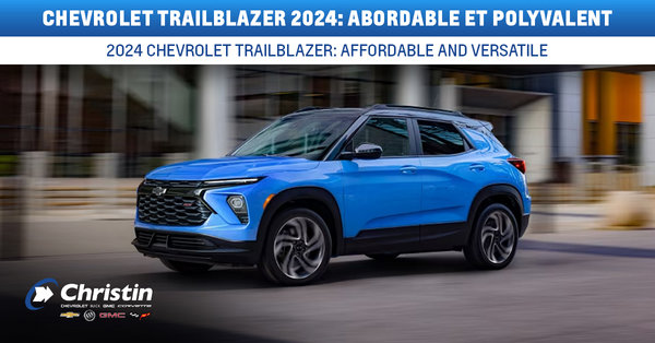 2024 Chevrolet Trailblazer: Affordable and Versatile