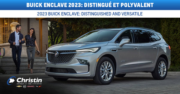 Buick Enclave 2023 : distingué et polyvalent