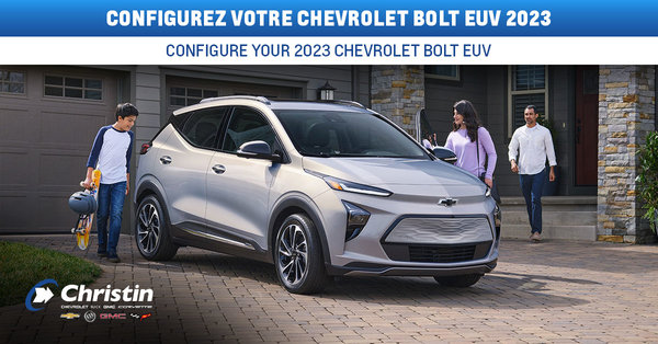 Configurez votre Chevrolet Bolt EUV 2023