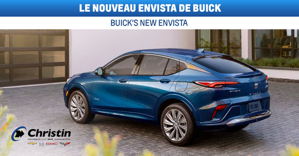 Plus raffiné que jamais, le nouveau Envista de Buick fait son entrée sur le marché