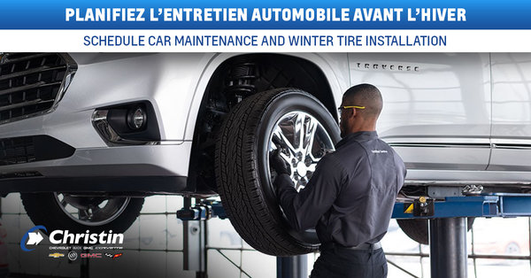 Schedule Car Maintenance and Winter Tire Installation