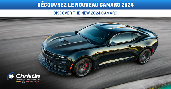 Discover the new 2024 Camaro at Christin Automobile