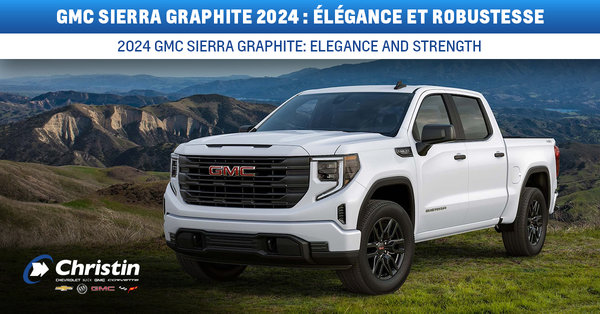 GMC Sierra Graphite 2024: Elegance and strength for Montreal