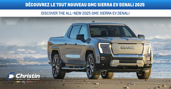 Découvrez le tout nouveau GMC Sierra EV Denali 2025
