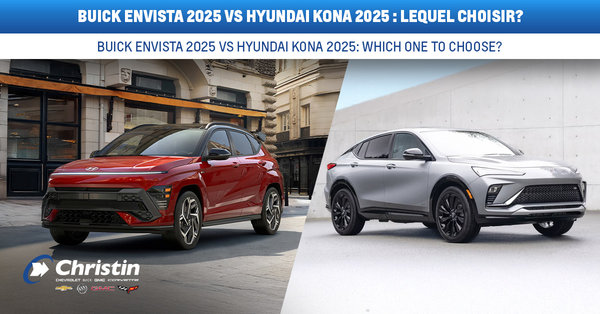 2025 Buick Envista vs 2025 Hyundai Kona: Which is the better choice for Montreal?