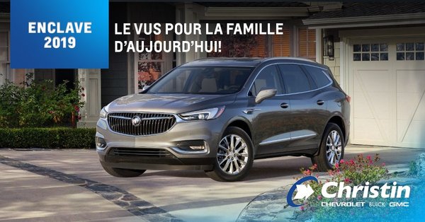 Buick Enclave 2019 : Un VUS familial