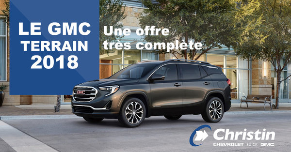 Le GMC Terrain 2018 : une offre très complète