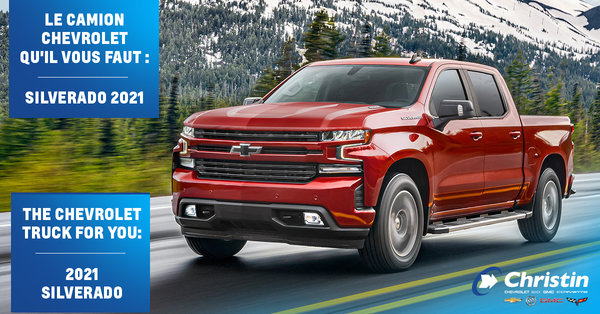 Le camion Chevrolet qu’il vous faut : Silverado 2021