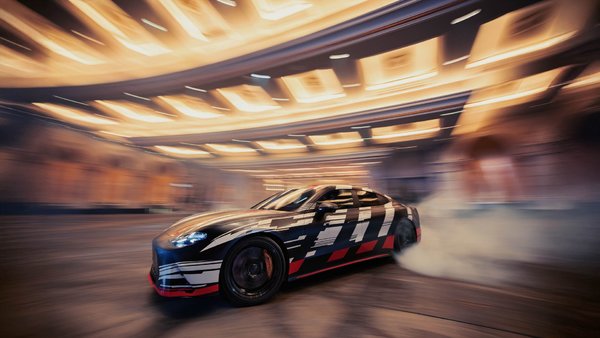 Brad Pitt and George Russell Showcase All-Electric 2027 Mercedes-AMG GT 4-Door