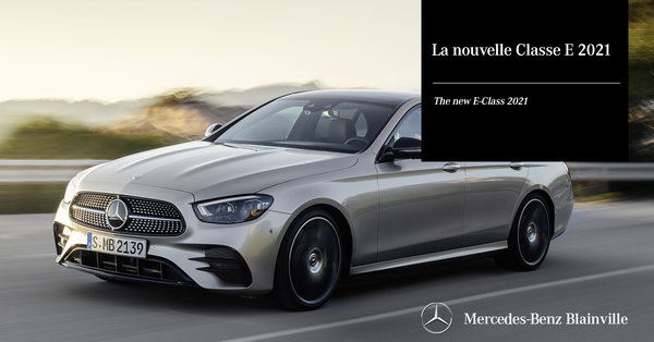 Mercedes-Benz Classe E 2021 chez Mercedes-Benz Blainville