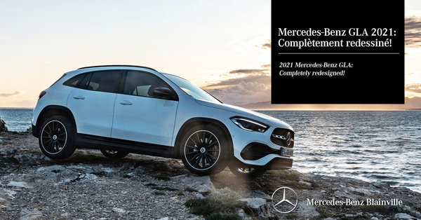 Mercedes-Benz GLA 2021 complètement redessiné