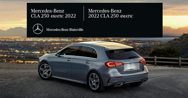 2022 Mercedes-Benz CLA 250 4MATIC