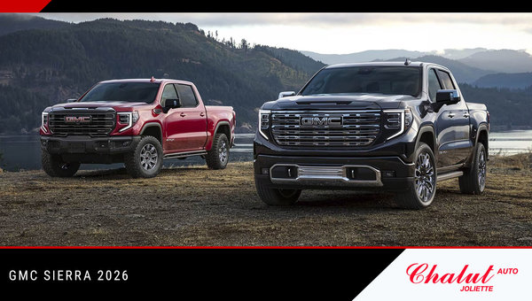 2026 GMC Sierra: Power, Comfort and Versatility at Chalut auto