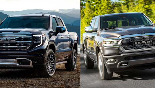 GMC Sierra 1500 vs Ram 1500 2024