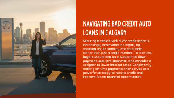 Navigating Bad Credit Auto Loans in Calgary
