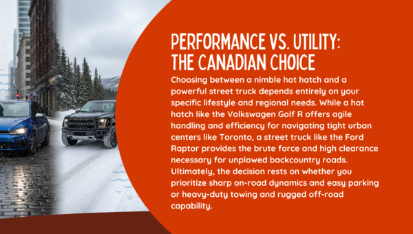 The Ultimate Showdown: Hot Hatch or Street Truck for Your Canadian Life?