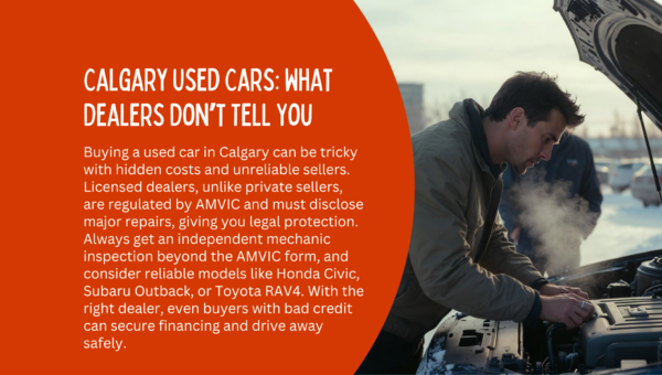 What Dealers Don't Want You to Know: The Calgary Used Car Buyer's Guide