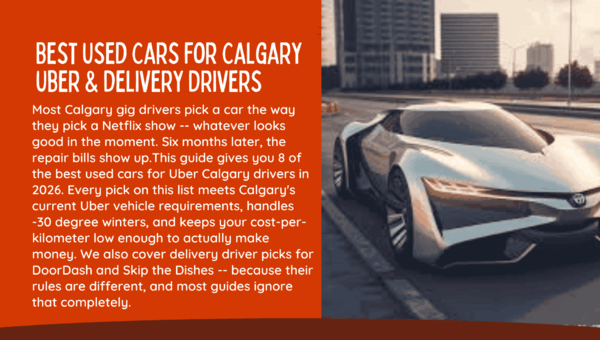 Best Used Cars for Calgary Uber & Delivery Drivers: The Complete 2026 Guide