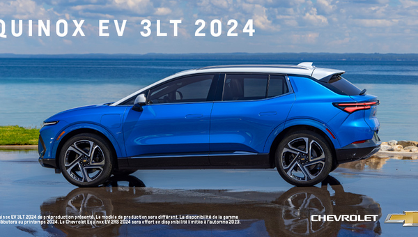 Chevrolet Equinox EV 2024 entièrement électrique