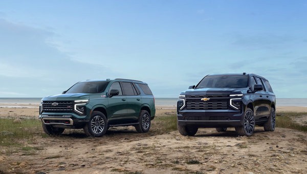 Here they are: The all-new 2025 Chevrolet Tahoe and Suburban