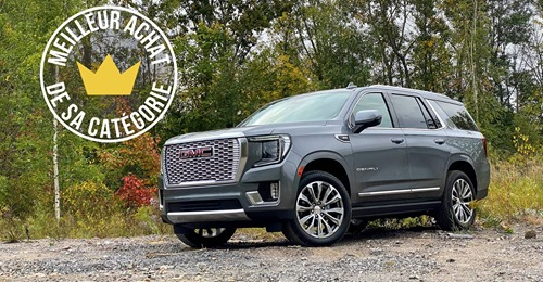 Meilleurs achats 2021 du Guide de l’auto : GMC Yukon, Chevrolet Suburban et Tahoe