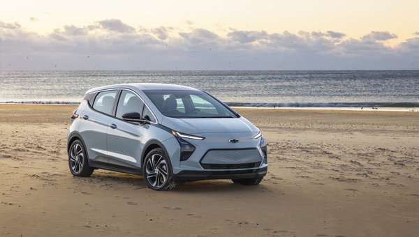 Chevrolet Bolt 2022 : Toujours la plus intéressante