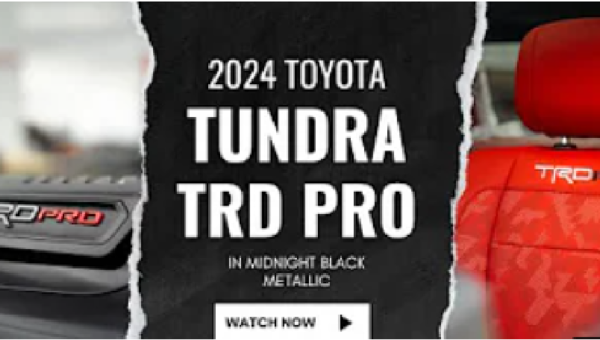 WALK AROUND THE 2024 TOYOTA TUNDRA TRD PRO!