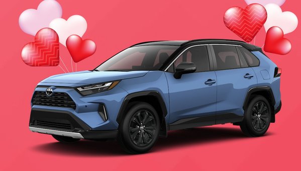 Fall in Love This Valentine's Day with the 2025 Toyota RAV4