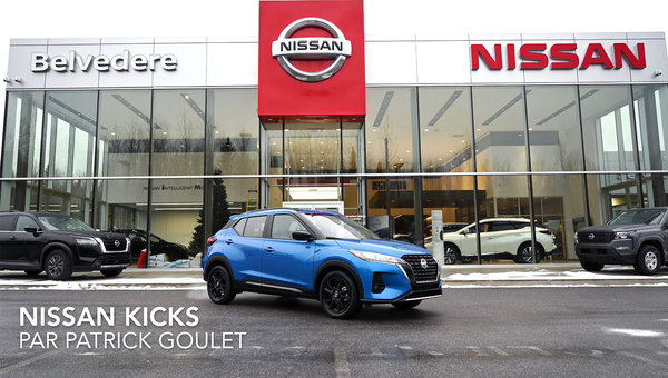 Nissan Kicks SR Privilège - Présenté par Patrick Goulet